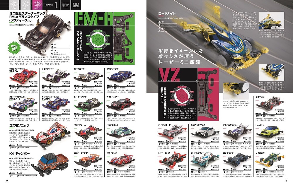 タミヤ公式ガイドブック ミニ四駆超速ガイド2022-2023｜株式会社ワン 